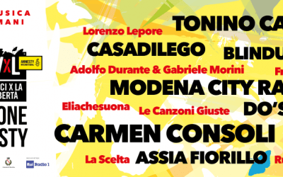 Voci per la libertà 2022 con Carmen Consoli e Modena City Ramblers