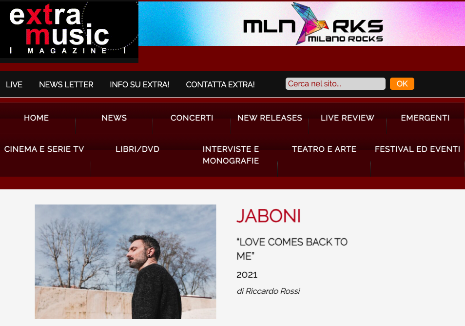 Jaboni Extra Music Magazine