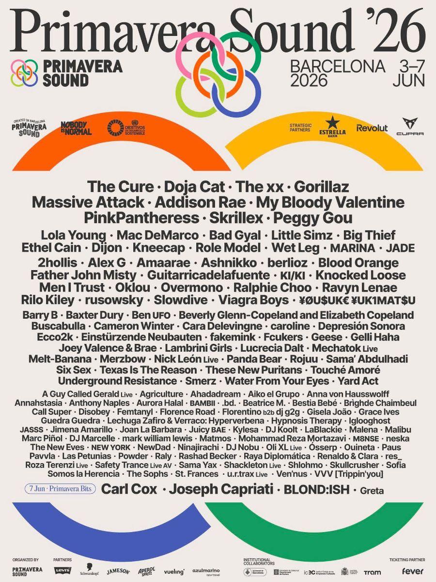 Primavera Sound Barcellona 2026