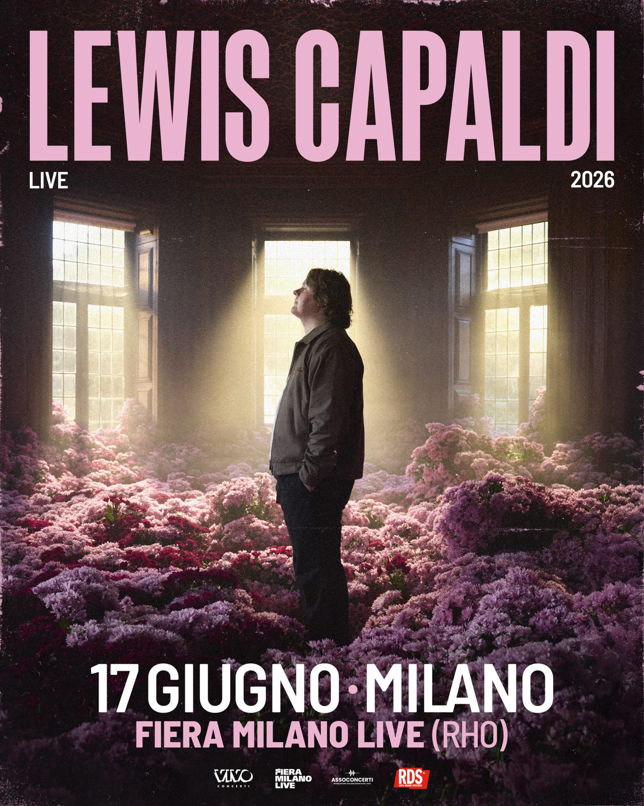 Lewis Capaldi Milano 2026
