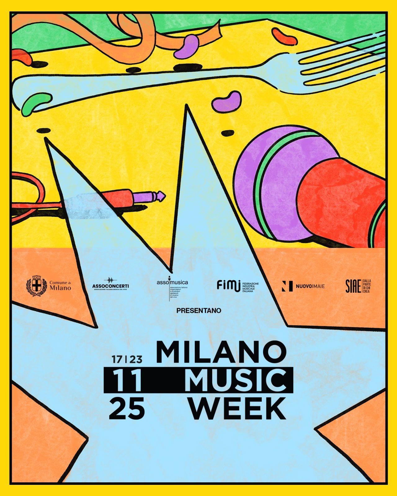 Post Grafica Milano Music Week 2025