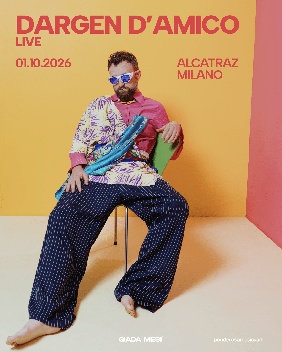 Dargen D'Amico Alcatraz Milano