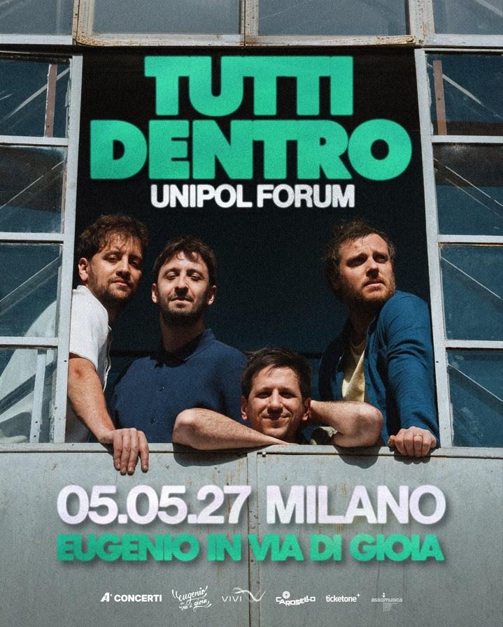Eugenio in Via di Gioia Unipol Forum 2027