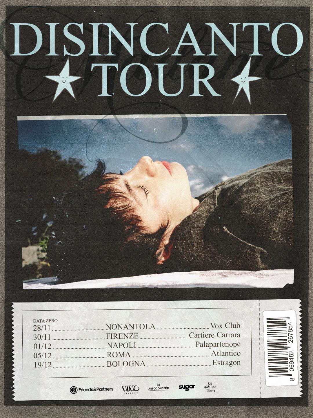 Madame Disincanto Tour locandina