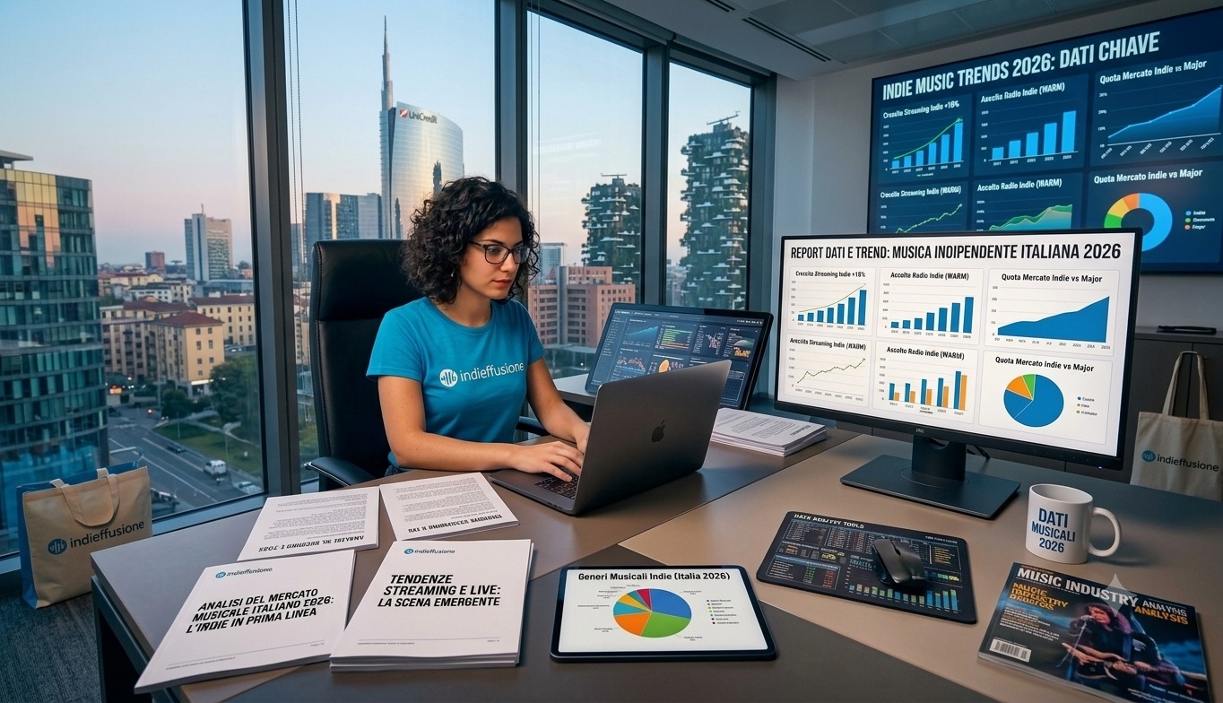 Musica indipendente italiana 2026: report dati e trend