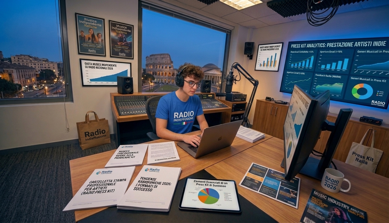 Press kit musicale professionale: guida completa 2026