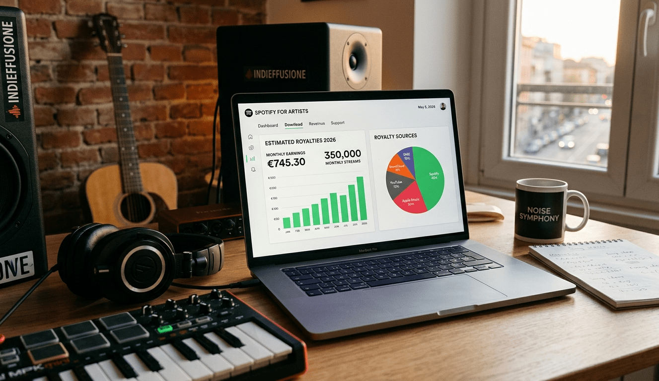 royalties musicali streaming