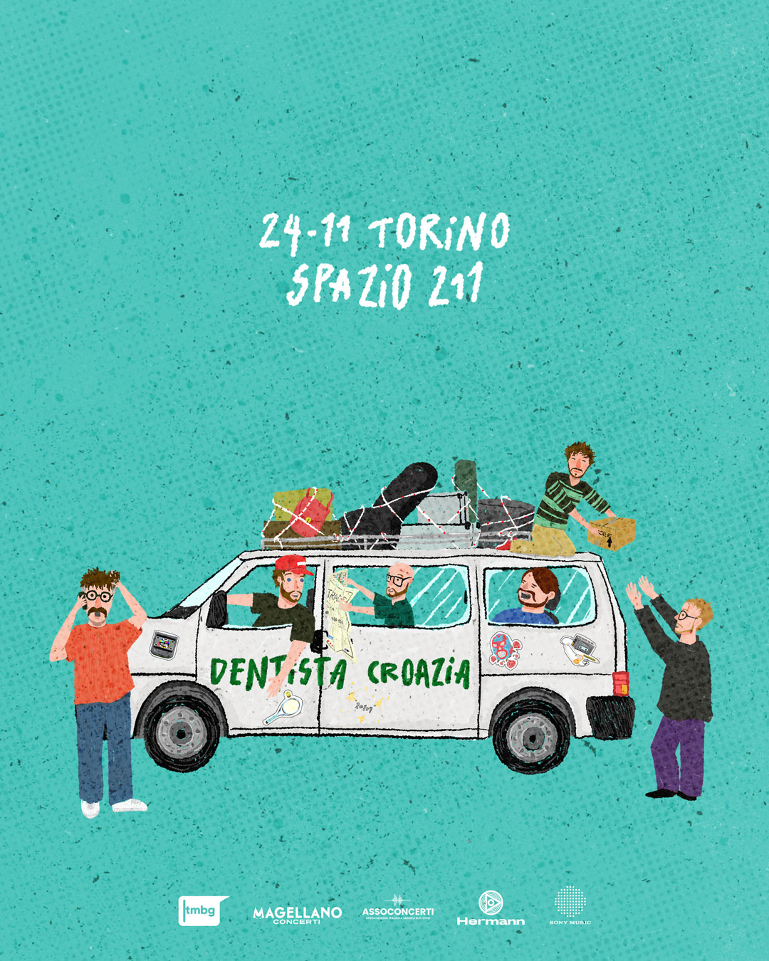 Pinguini Tattici Nucleari, annuncio del concerto allo sPAZIO211 di Torino
