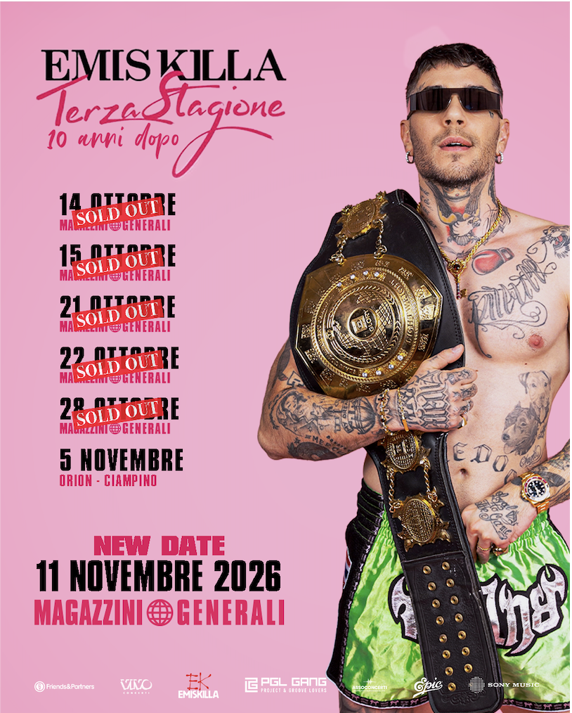 Emis Killa ai Magazzini Generali: locandina del decennale di Terza Stagione