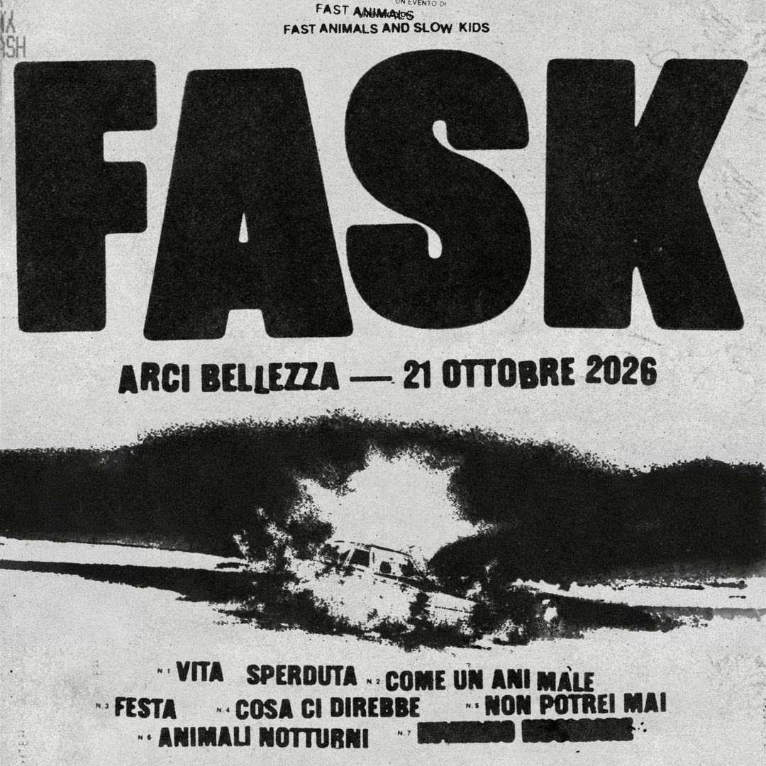 I Fast Animals and Slow Kids si esibiscono durante un concerto live Milano 2026