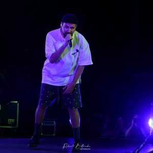 Frah Quintale – stage name of Francesco Servidei - performs live during the concert of his Summer Tour ‘26 at Auditorium Parco della Musica on July 19, 2026 in Rome, Italy. (Credit: Roberto Bettacchi)