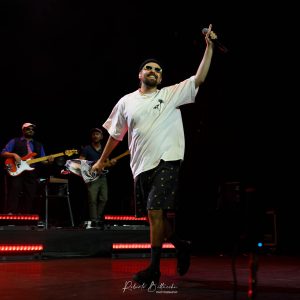Frah Quintale – stage name of Francesco Servidei - performs live during the concert of his Summer Tour ‘26 at Auditorium Parco della Musica on July 19, 2026 in Rome, Italy. (Credit: Roberto Bettacchi)