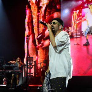 Frah Quintale – stage name of Francesco Servidei - performs live during the concert of his Summer Tour ‘26 at Auditorium Parco della Musica on July 19, 2026 in Rome, Italy. (Credit: Roberto Bettacchi)